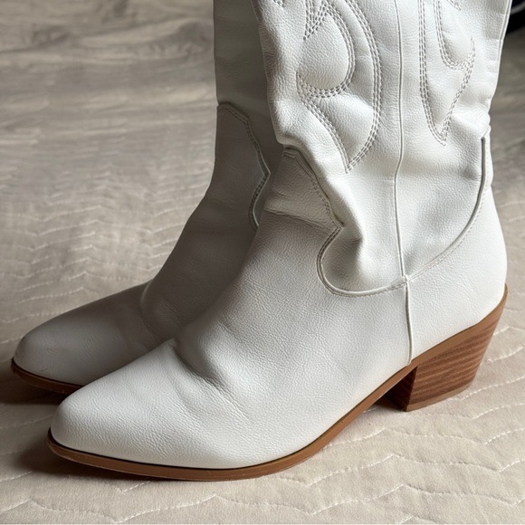 Billini Women's Cowboy Boots Urson White Size